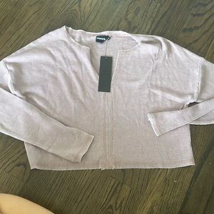 Mono B blush cropped thermal Size M